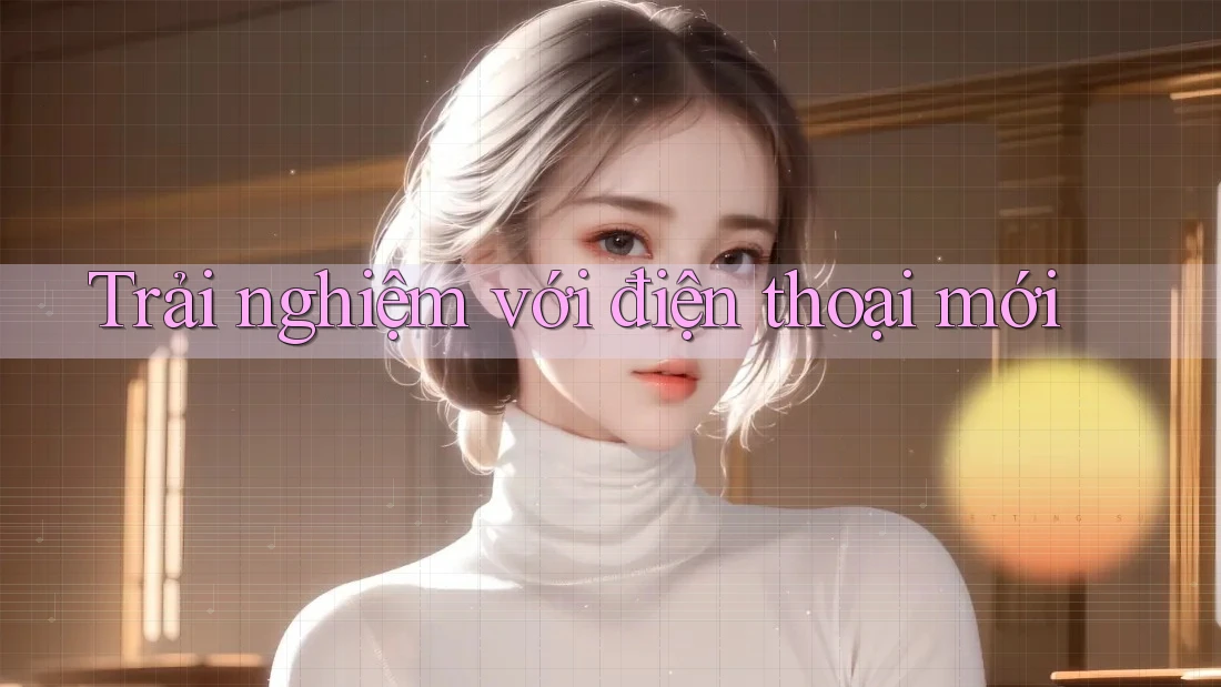 Trải nghiệm với điện thoại mới Trải nghiệm với điện thoại mới