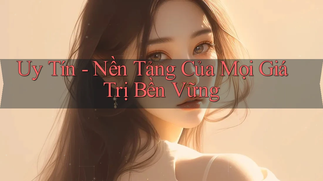 Uy Tín - Nền Tảng Của Mọi Giá Trị Bền Vững