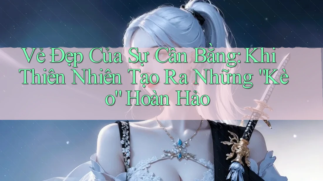 Vẻ Đẹp Của Sự Cân Bằng: Khi Thiên Nhiên Tạo Ra Những “Kèo” Hoàn Hảo